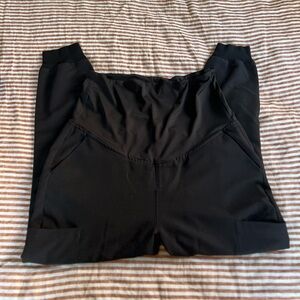 Mandala maternity jogger scrub pants